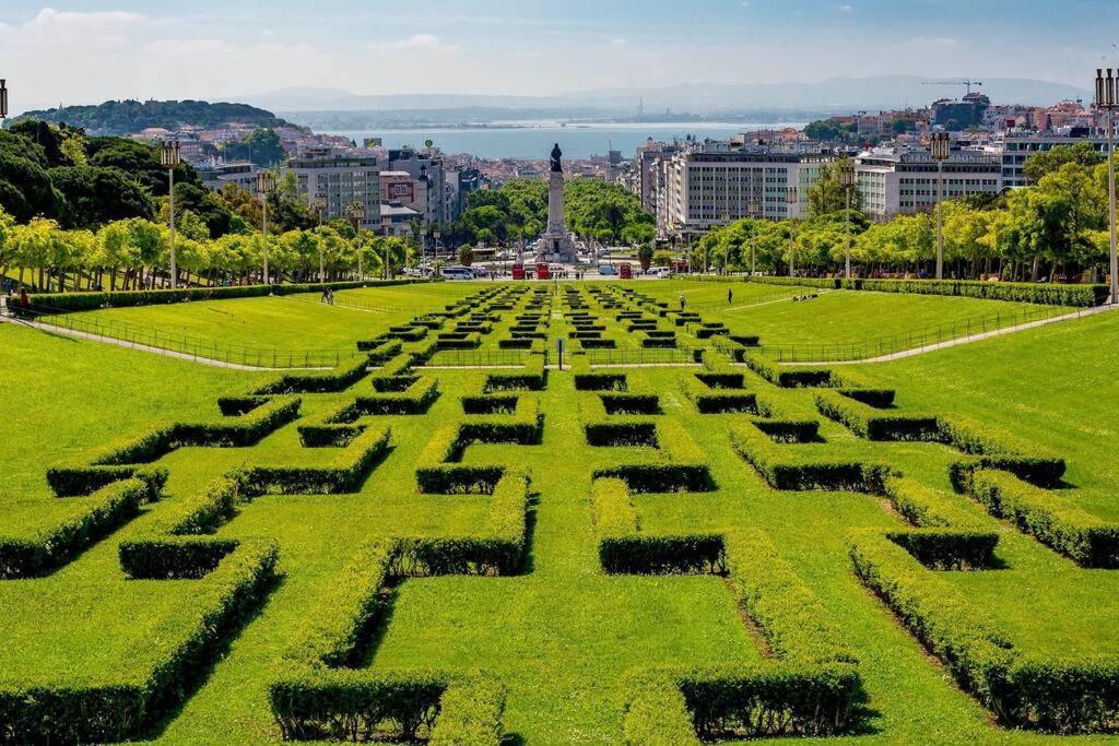 Cozy Bright Space With Landscape And Air Conditioner Lisboa Extérieur photo
