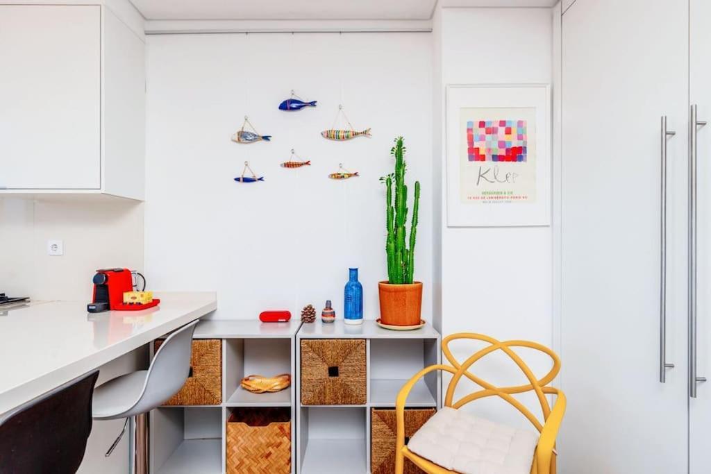 Cozy Bright Space With Landscape And Air Conditioner Lisboa Extérieur photo