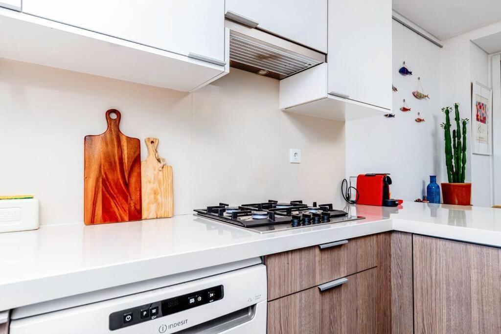 Cozy Bright Space With Landscape And Air Conditioner Lisboa Extérieur photo